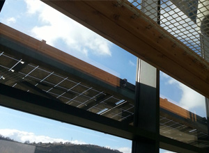 projet brise solaire photovoltaïque Aveyron